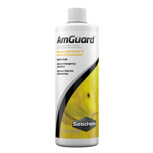 Seachem Laboratories AmGuard Ammonia Detoxifier 1ea/16 fl oz