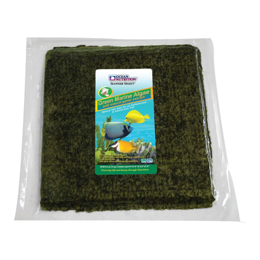 Ocean Nutrition Green Marine Seaweed Algae Fish Food 1ea/150 g, 50 ct