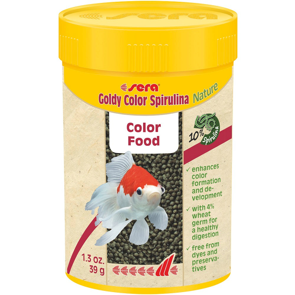 Goldy Color Spirulina Pellets 100ml Sera