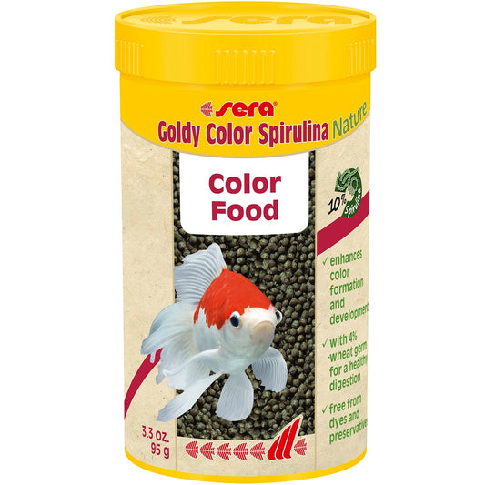 Goldy Color Spirulina Pellets 250ml Sera