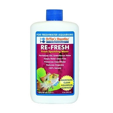 Dr. Tim's Aquatics Re-Fresh Revitalizer for Freshwater Aquarium 1ea/8 fl oz