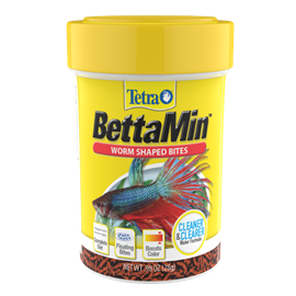 Betta Worm Shaped Bites .98oz Tetra