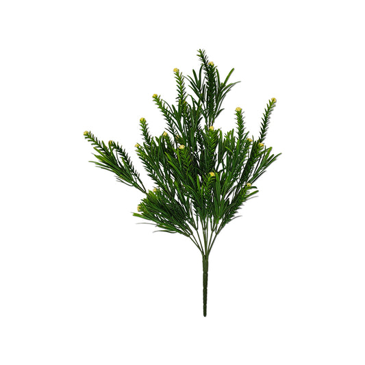 17" Cactus Flowers / Podocarpus Leaf Bush C Tideline Naturescapes