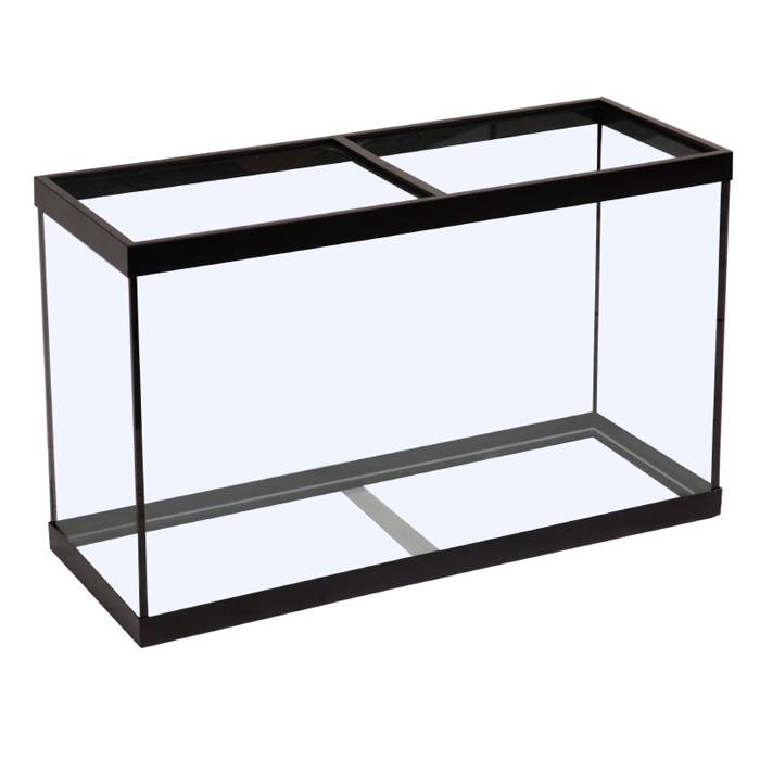 110G Aquarium (Black Silicone), 48" x 18" x 30" (Black) Marineland