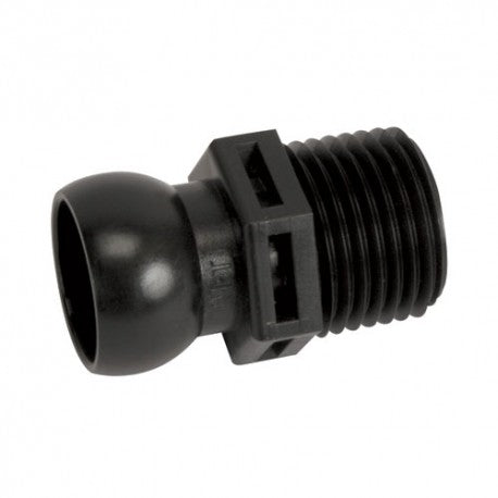 Lifegard Aquatics Flexible MPT Connector 1ea/1/2 in