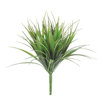 12" Vanilla Grass Bush Mix Green/Red Tideline Naturescapes