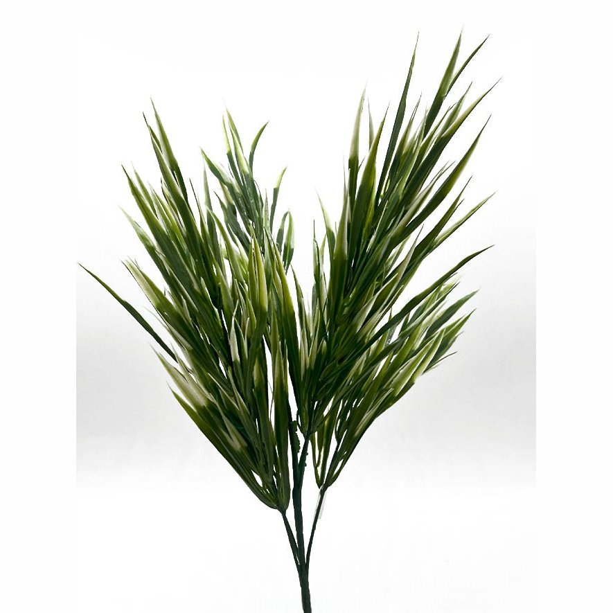 24" Wild Grass Bush - White Tideline Naturescapes