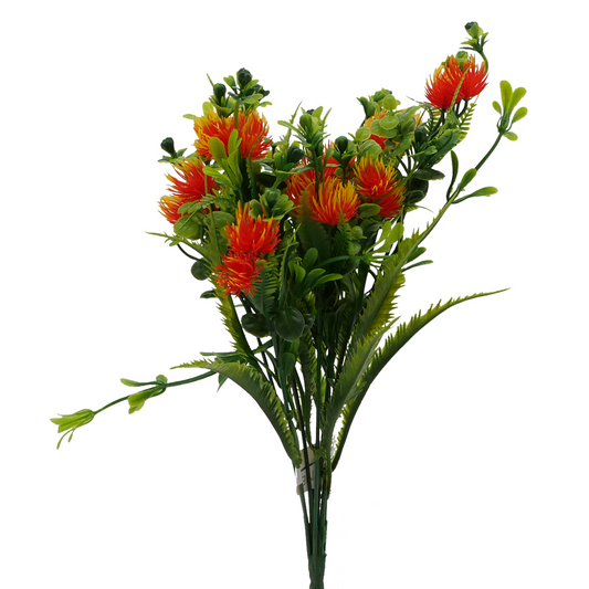 14" Thistle Bush - ORANGE Tideline Naturescapes