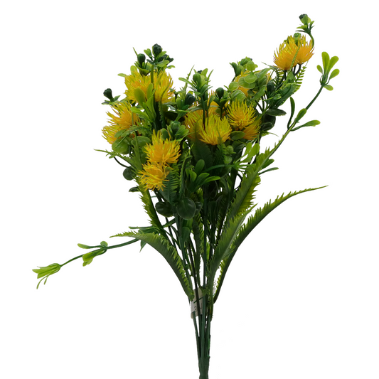 14" Thistle Bush - YELLOW Tideline Naturescapes