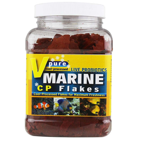 Cool-Processed Flake Food Marine 3oz V2O Aquarium