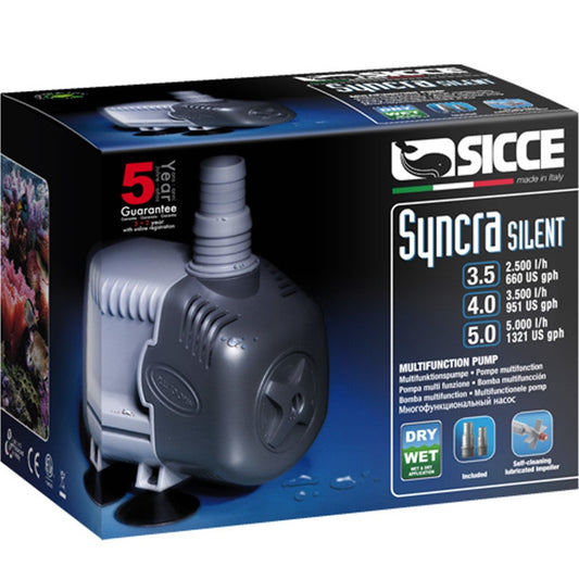 Sicce SYNCRA SILENT 5.0 Pump - 1321 GPH 1ea