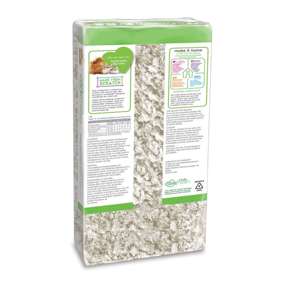 CareFRESH Complete Comfort Small Pet Bedding White, 1ea/10 l