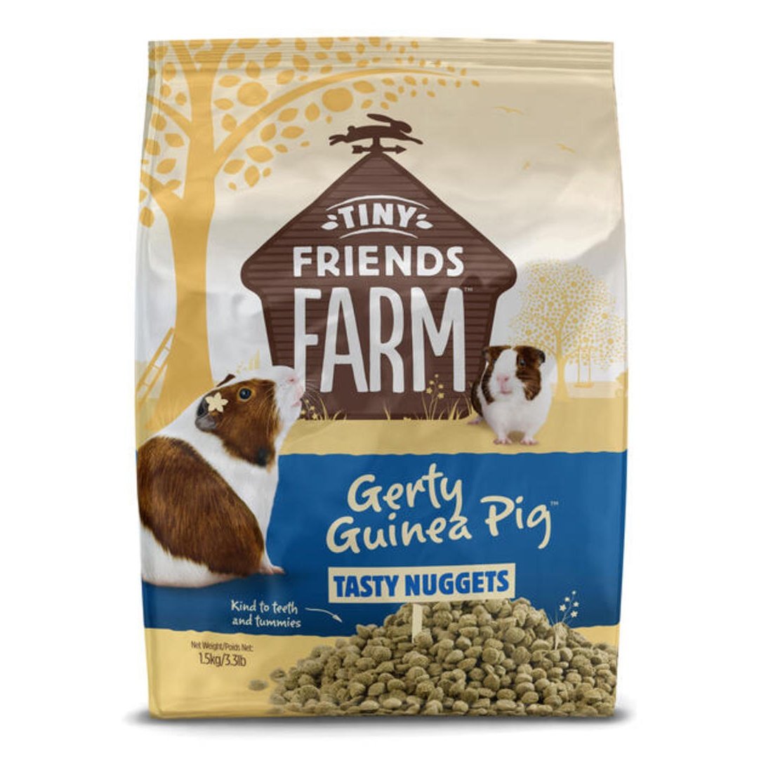 Tiny Friends Farm Gerty Guinea Pig Tasty Nuggets Food 1ea/3.3 lb