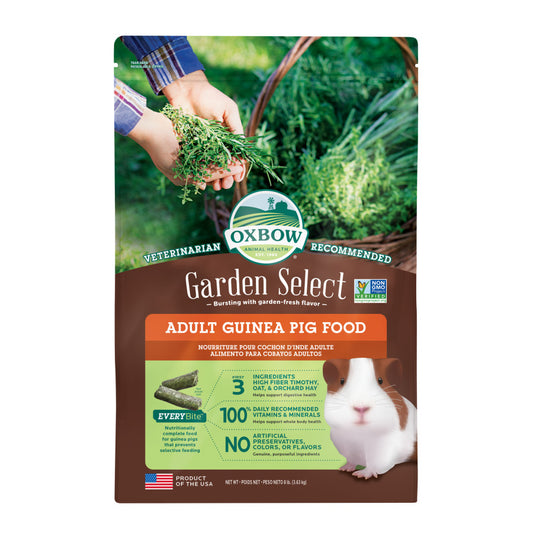 Oxbow Animal Health Garden Select Adult Guinea Pig Food 1ea/8 lb