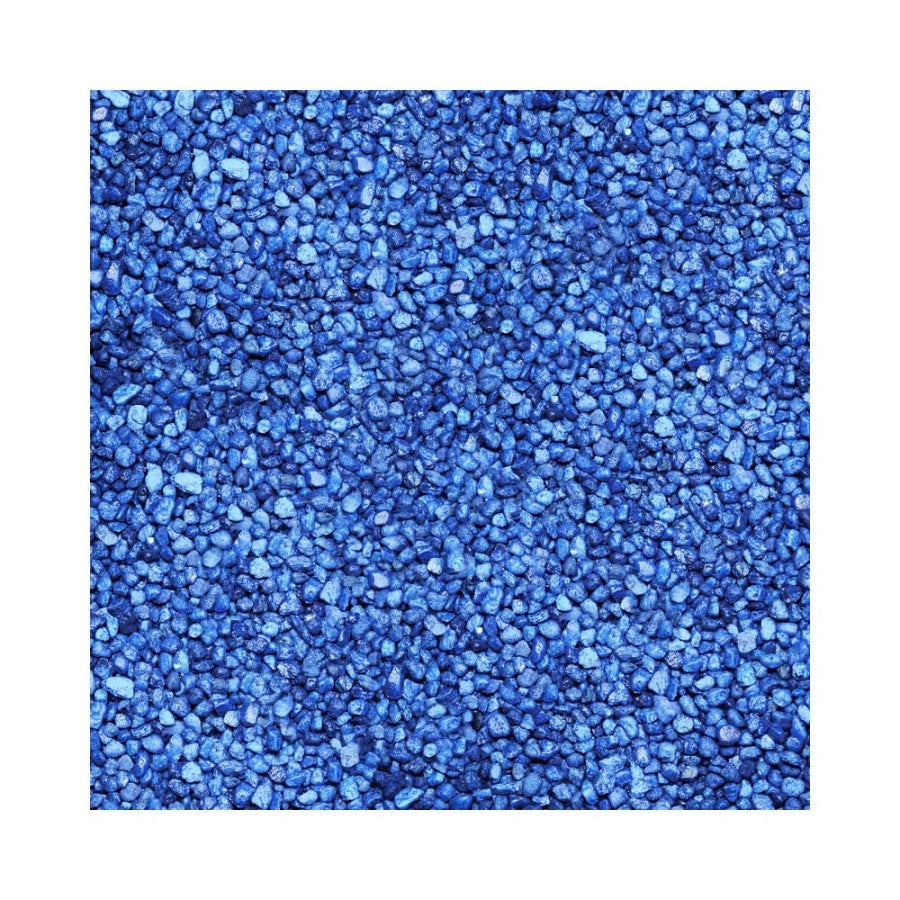 Pure Water Pebbles Premium Fresh Water Coated Aquarium Gravel Marine Blue, 1ea/25 lb