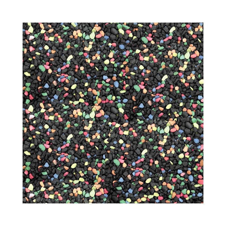 Pure Water Pebbles Premium Fresh Water Coated Aquarium Gravel Black Beauty, 1ea/25 lb