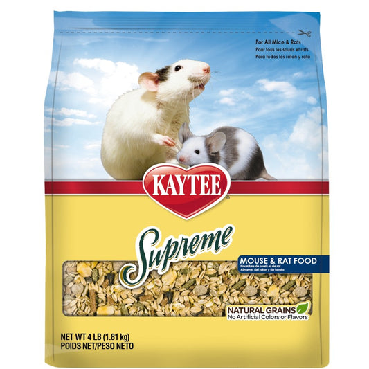 Kaytee Supreme Mouse and Rat Food 1ea/4 lb