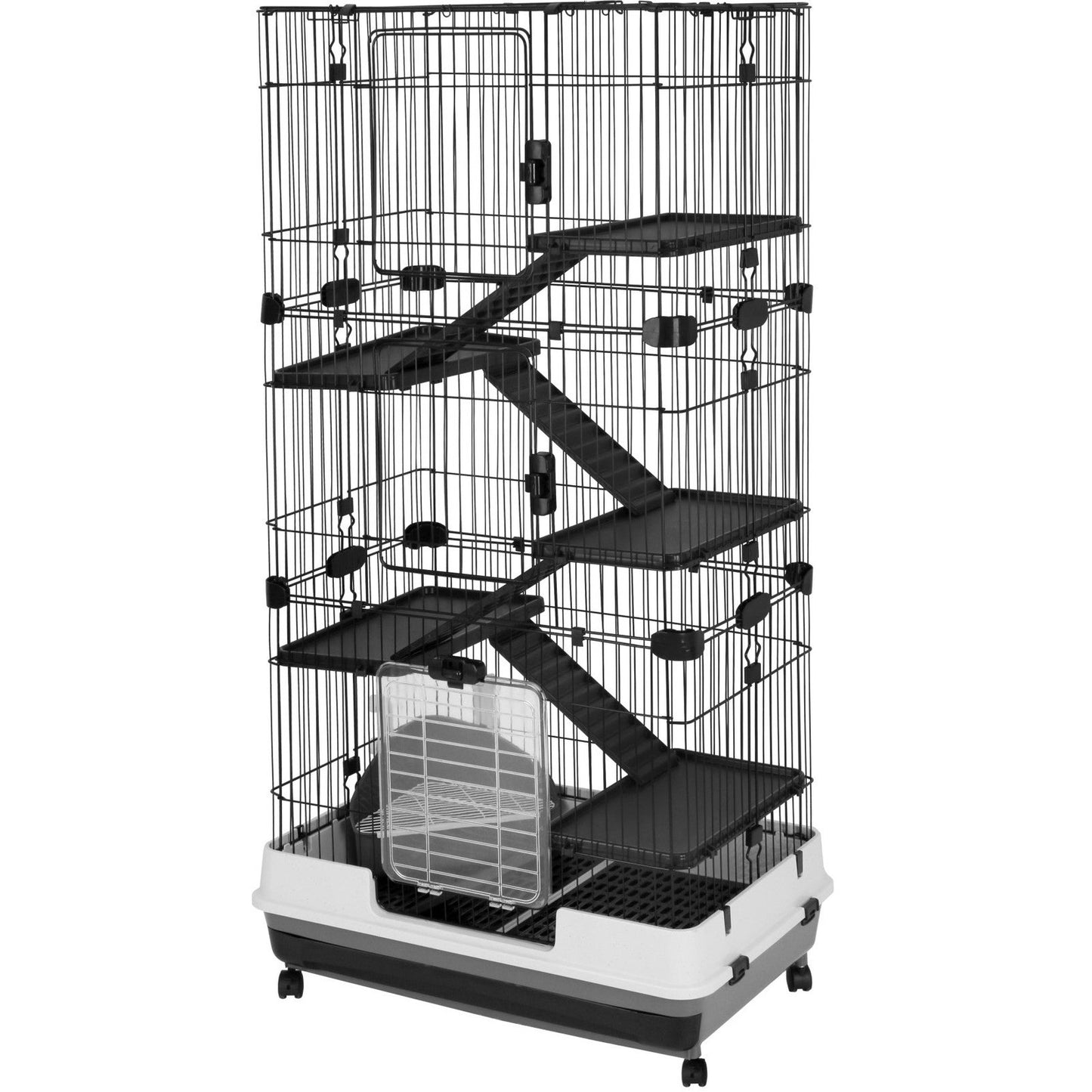 A & E Cages Deluxe Small Animal Cage 6-Level, 1ea/40 in X 25 in X 57 in