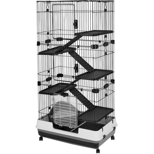 A & E Cages Deluxe Small Animal Cage 6-Level, 1ea/40 in X 25 in X 57 in