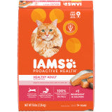 IAMS Proactive Health Adult Dry Cat Food Salmon, 1ea/16 lb