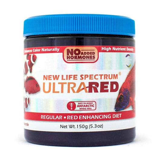 New Life Spectrum UltraRED Pellets Fish Food 1ea/5.3 oz, Regular