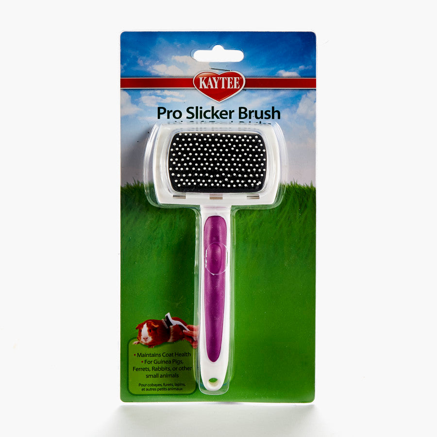 Kaytee Pro-Slicker Brush White, 1ea