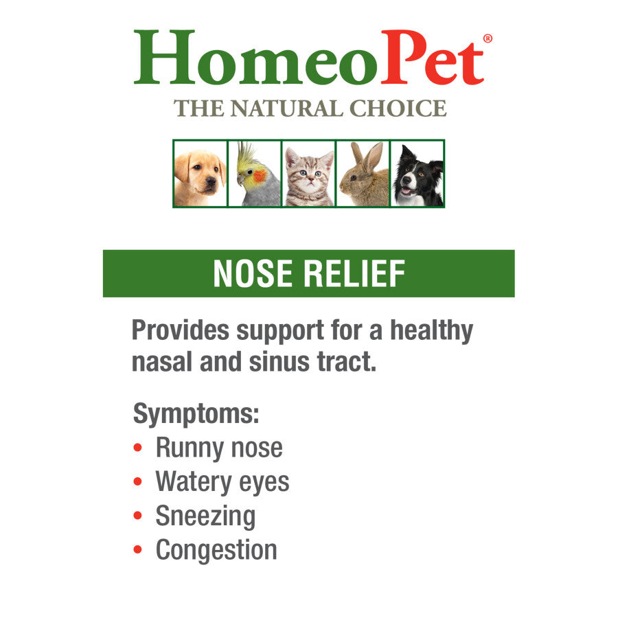 HomeoPet Nose Relief 1ea/15 ml