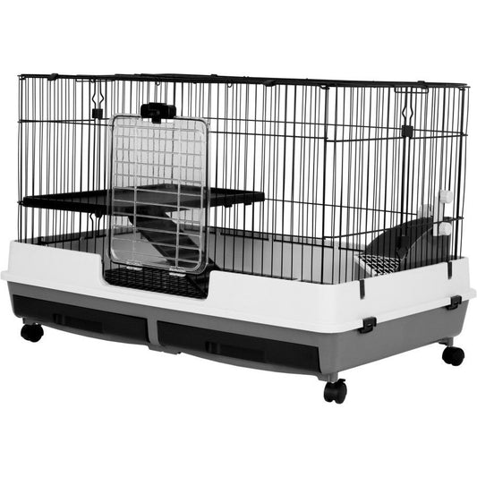 A & E Cages Deluxe Small Animal Cage 2-Level, 1ea/40 in X 25 in X 26 in