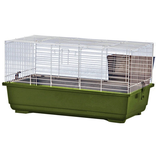 A & E Cages Rabbit Cage Green, 1ea/47 in X 23 in X 20 in