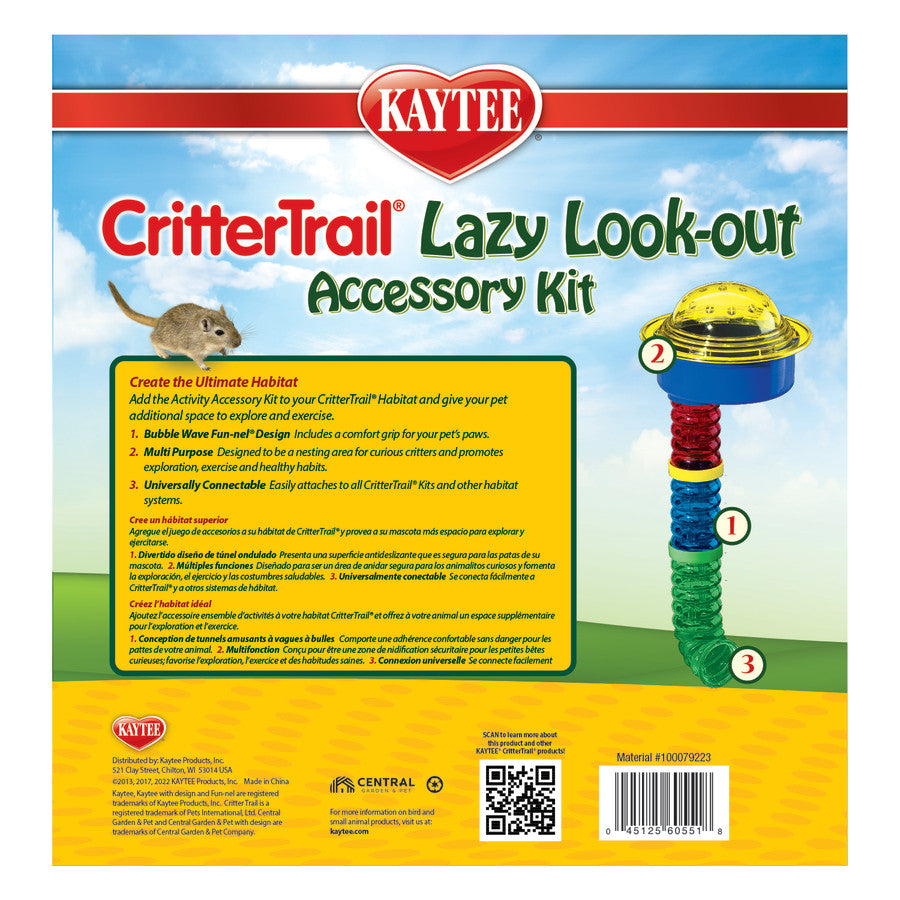 Kaytee CritterTrail Lazy Look-Out Accessory Kit 1ea