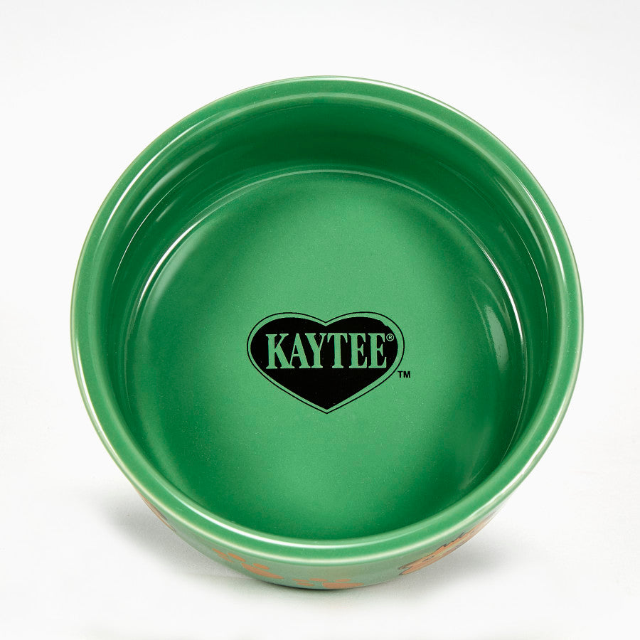 Kaytee Paw-Print PetWare Bowl Guinea Pig, 1ea/4.25 in