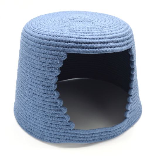 Oxbow Animal Health Enriched Life Woven Small Animal Hideout Blue, 1ea/LG