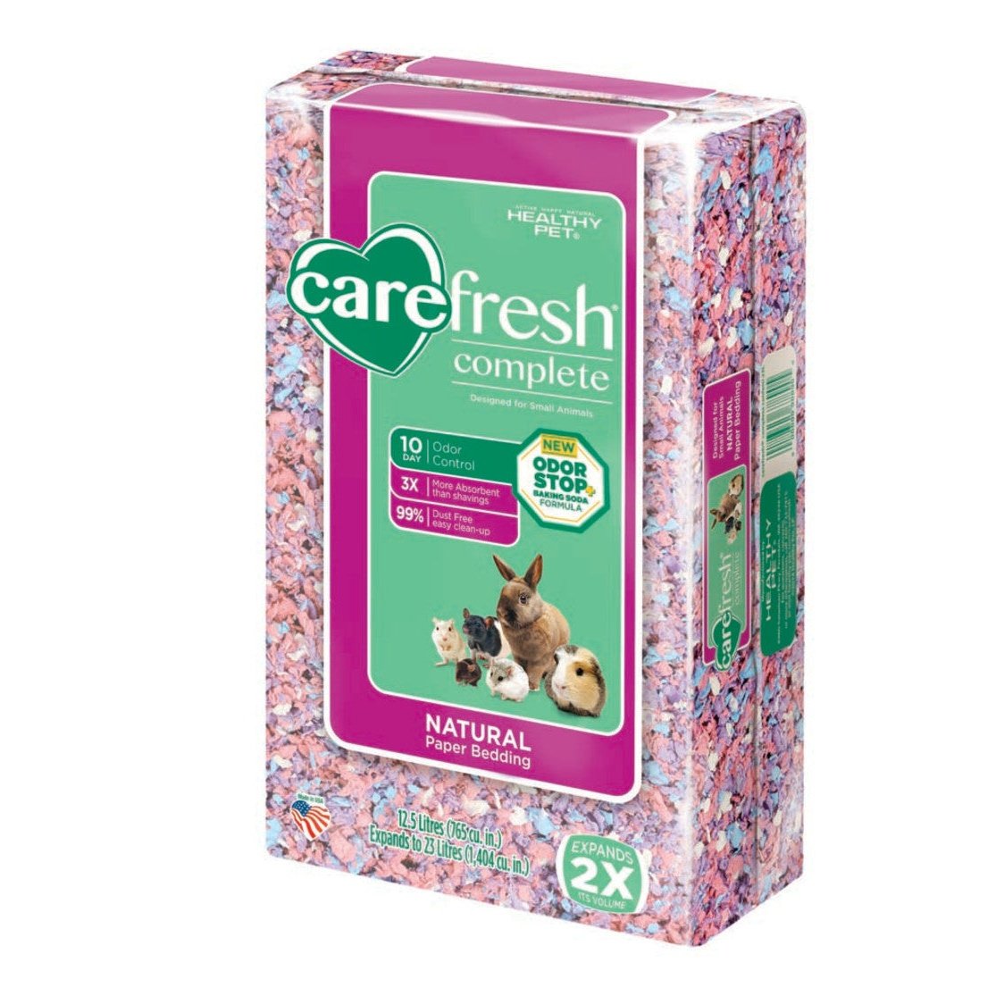 CareFRESH Complete Comfort Small Pet Bedding Confetti, 1ea/23 l