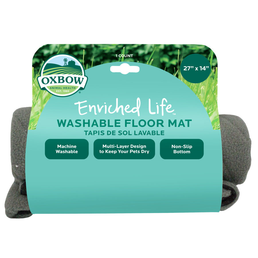 Oxbow Animal Health Enriched Life Washable Floor Mat 1ea/27In X 14 in