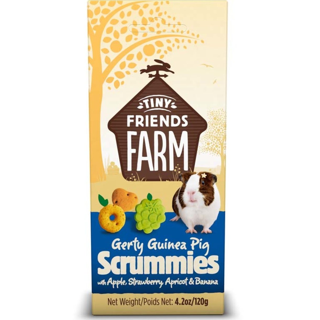 Tiny Friends Farm Gerty Guinea Pig Scrummies Treats 1ea/4.2 oz