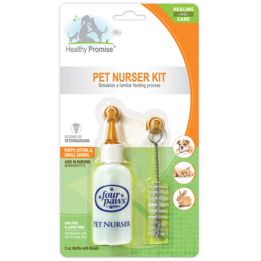 Four Paws Pet Nursing Kit - Bottle and Brush 1ea/2 oz