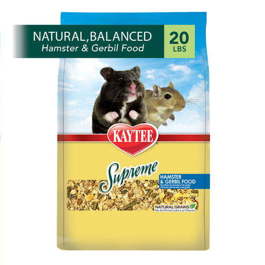 Kaytee Supreme Hamster and Gerbil Food 1ea/20 lb