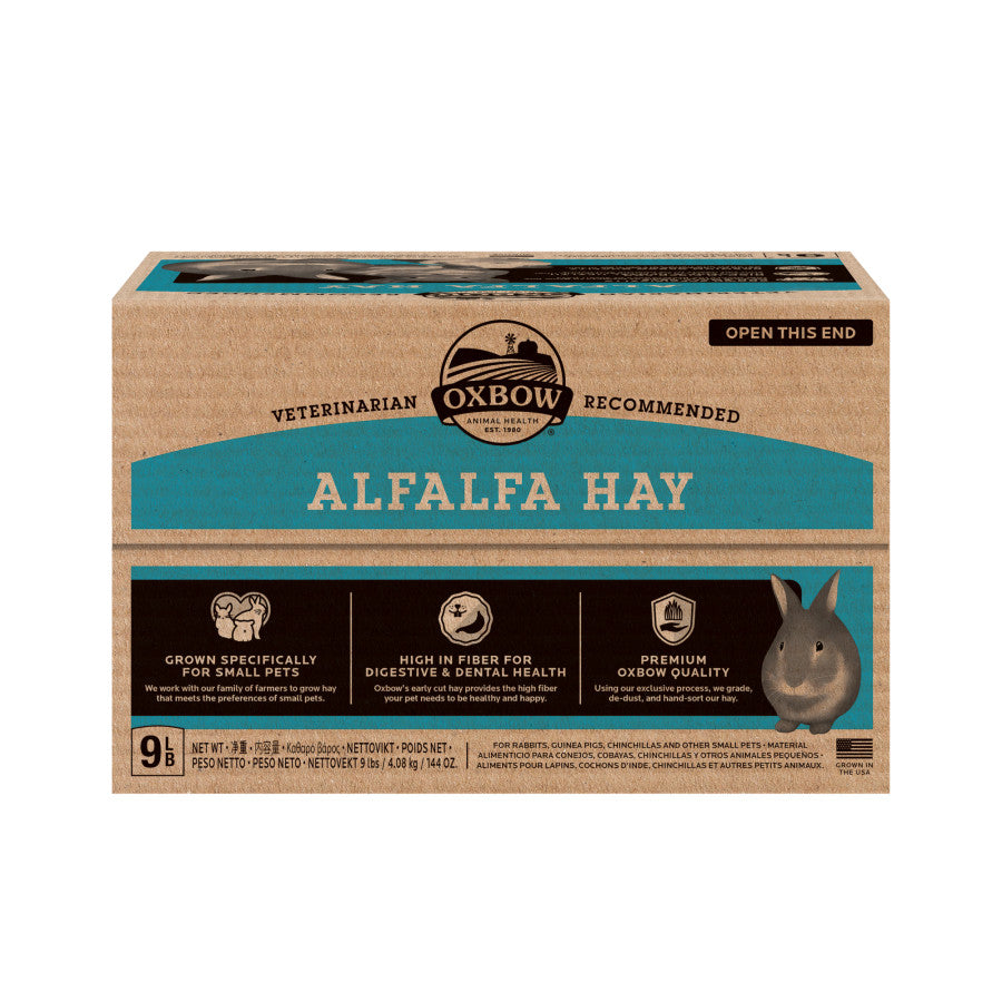 Oxbow Animal Health Alfalfa Hay Small Animal Treat 1ea/9 lb