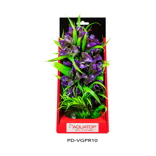 Aquatop Vibrant Garden Plant Purple, 1ea/10 in