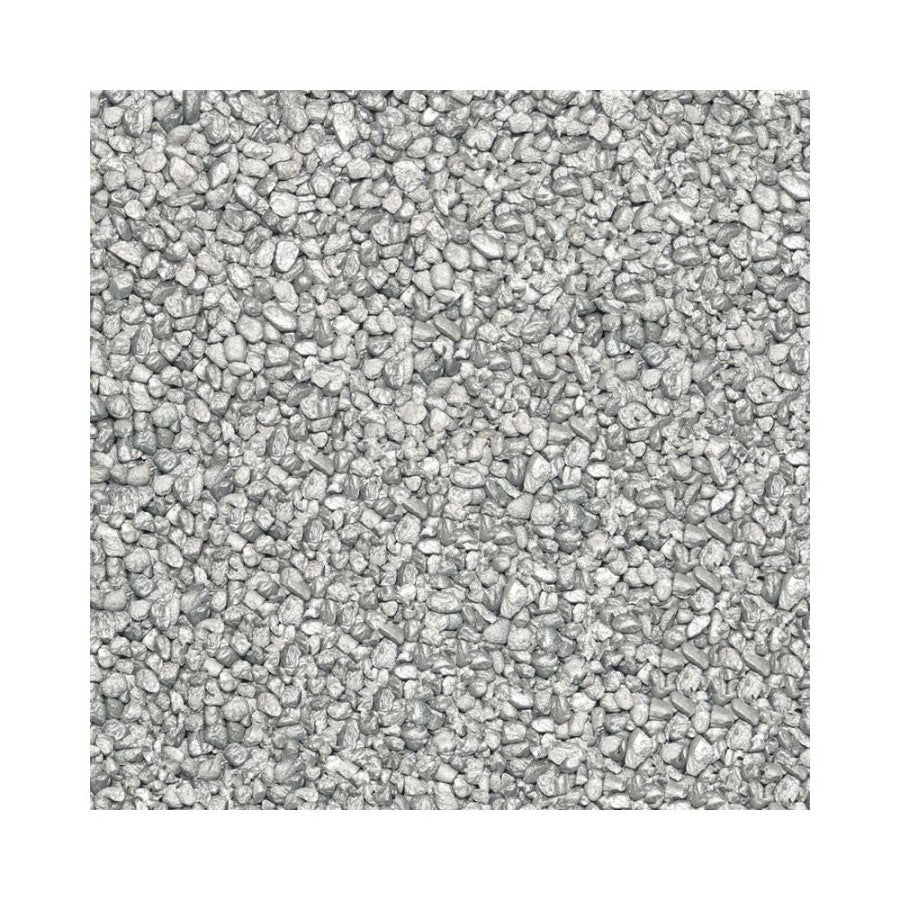 Pure Water Pebbles Premium Fresh Water Frosted Aquarium Gravel Silver, 1ea/5 lb