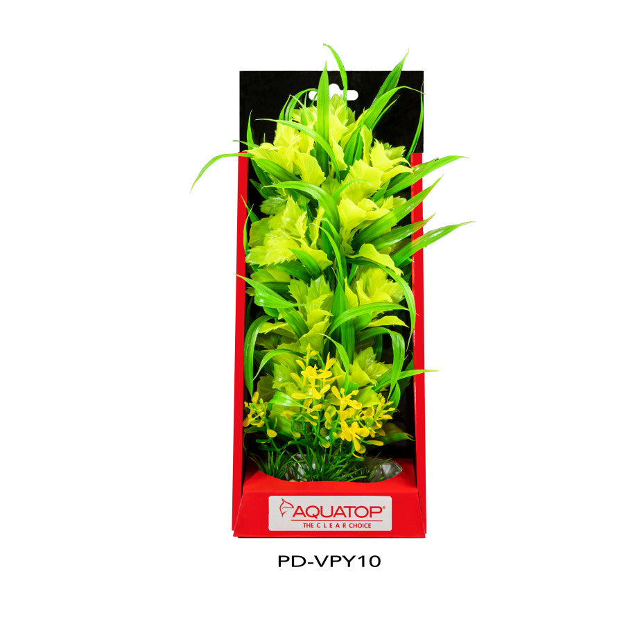 Aquatop Vibrant Passion Plant Yellow, 1ea/10 in