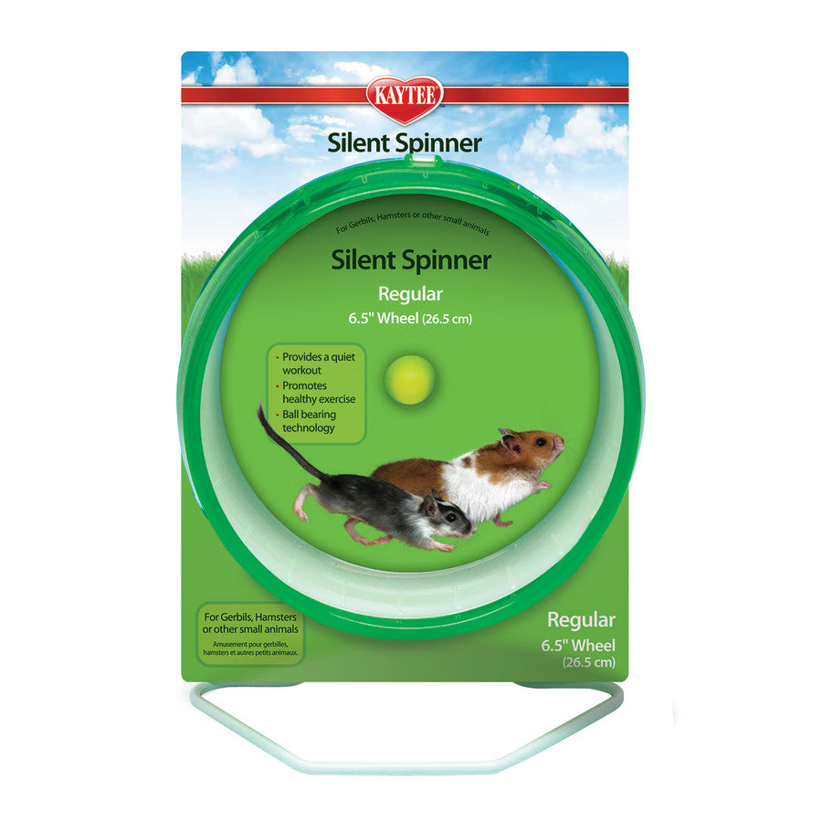 Kaytee Silent Spinner Wheel Clear, 1ea/6.5 in