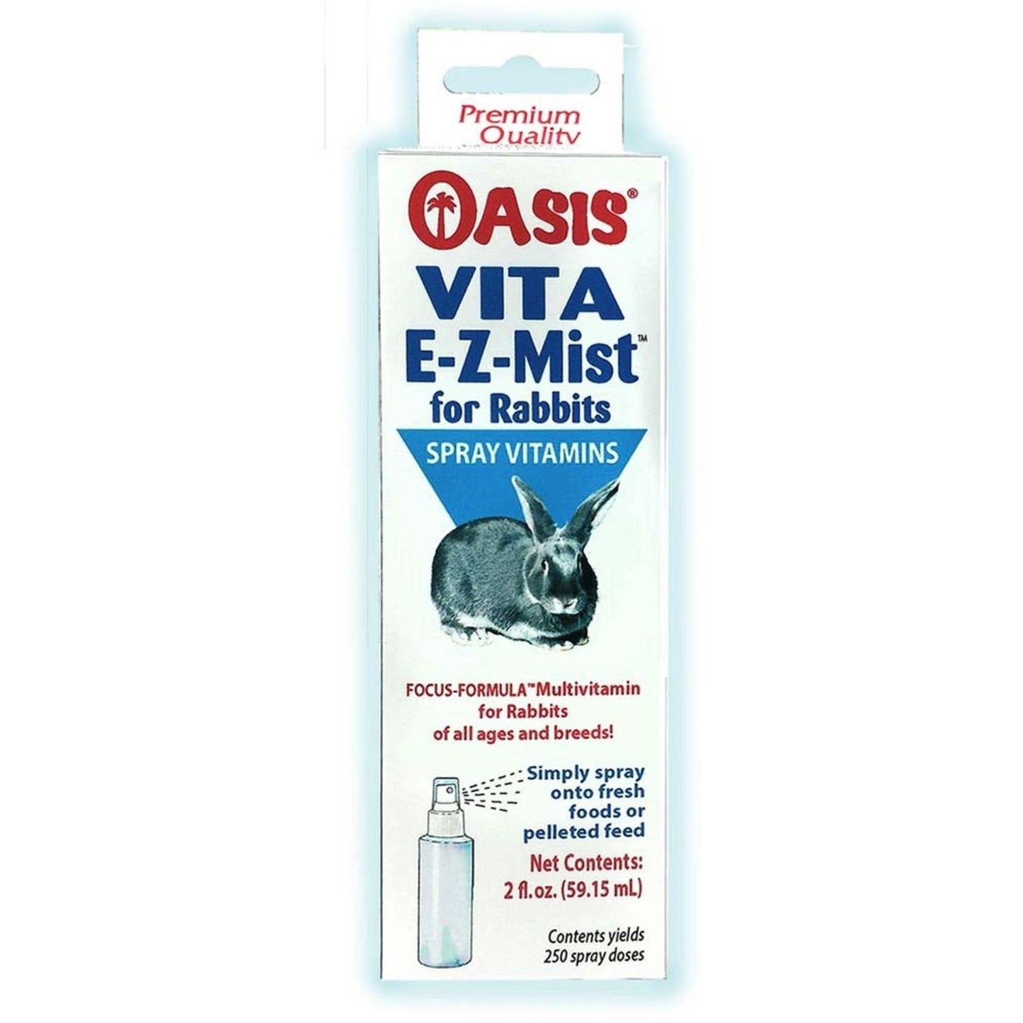 Oasis VITA E-Z-Mist Multivitamin Spray for Rabbit 1ea/2 fl oz