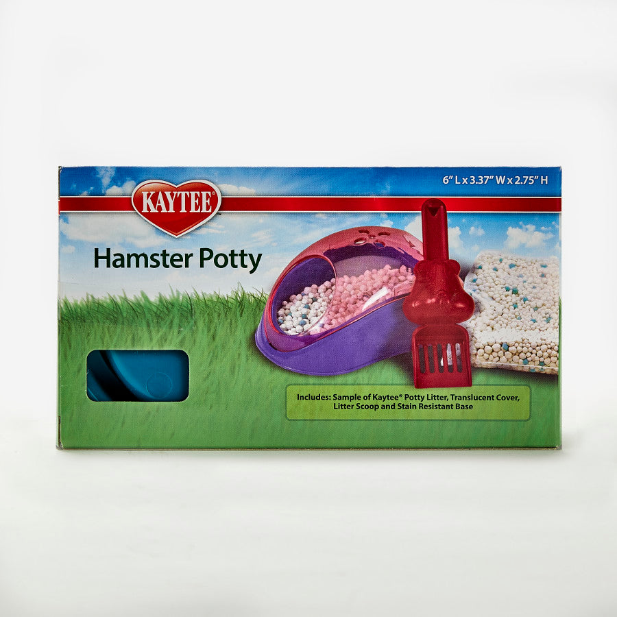 Kaytee Hamster Potty Assorted, 1ea/6 in X 3.5 in X 2.75 in