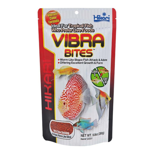 Hikari USA Vibra Bites Tropical Fish Food 1ea/9.8 oz