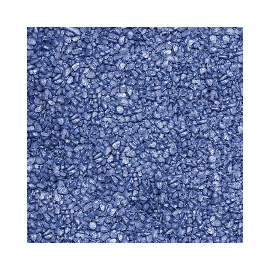 Pure Water Pebbles Premium Fresh Water Frosted Aquarium Gravel Deep Blue, 1ea/25 lb