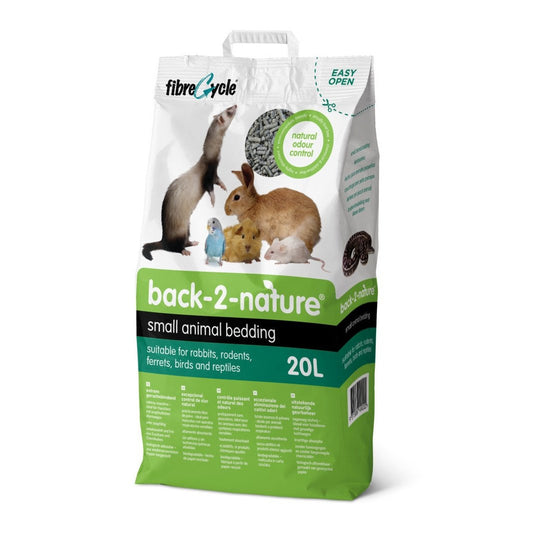 Back 2 Nature Small Animal Bedding 1ea/20 l, 17 lb