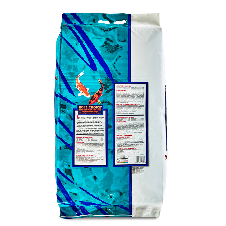 Kaytee Koi's Choice Koi Floating Fish Food 1ea/25 Lb Bag