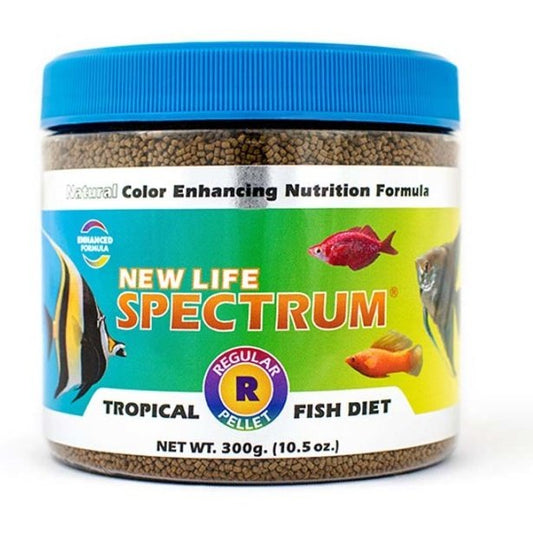 New Life Spectrum Tropical Sinking Pellets Fish Food 1ea/10.5 oz, Regular