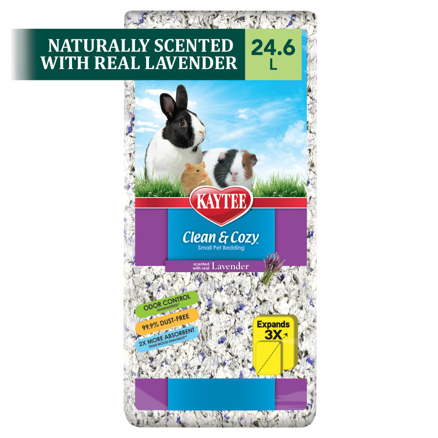 Kaytee Clean & Cozy Lavender Bedding 1ea/24.6 l